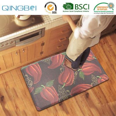 China 100% Waterproof Washable PVC Anti-Fatigue Kitchen Mat for sale