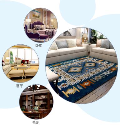 China Small Rug Manufacturer Anti-Slip Rug For Living Room for sale