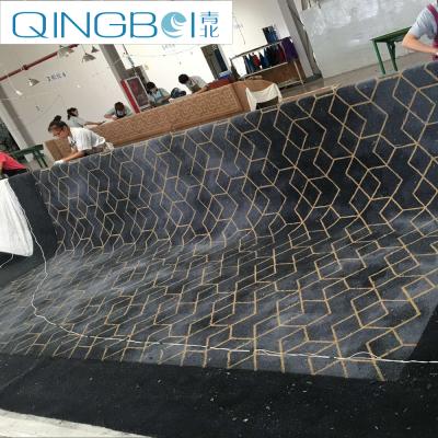 China Comfortable 100%/sound-absorbing/non-slip/waterproof/anti-static New Zealand wool carpet for hotel lobby banquet hallway cinema club for sale