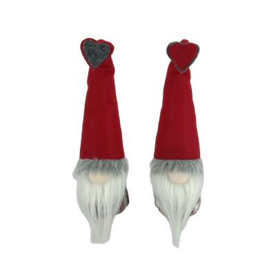 China Popular Christmas Gift Xiamen Ever Fly Scandinavian Santa Elf Tomte Christmas Plush Wholesale Red and White Gnome Stuffed Gnome Doll for sale