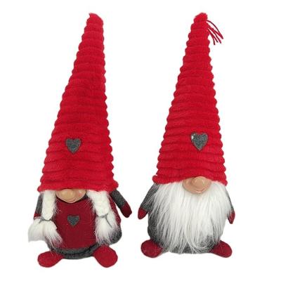 China Swedish Santa Tomte Plush Red Gnome Christmas Ornaments Ever Fly Christmas Popular Gnome Gift For Tree Hanging for sale