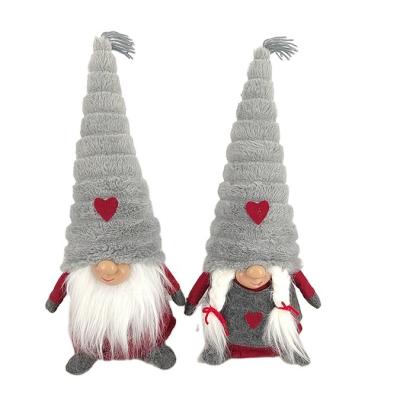 China Popular Christmas Gift Ever Fly Swedish Christmas Handmade Santa Tomte Gnome Hanging Plush for sale