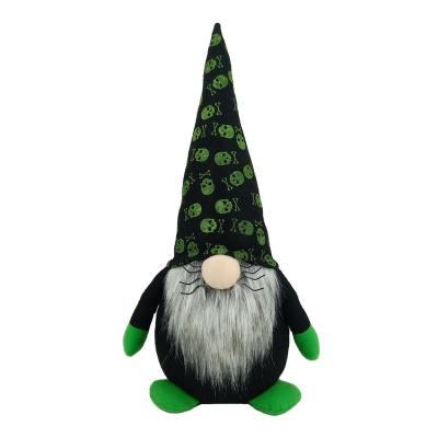 China Halloween High Quality Polyester Material Black Bat Gnomes Wizard Doll for sale