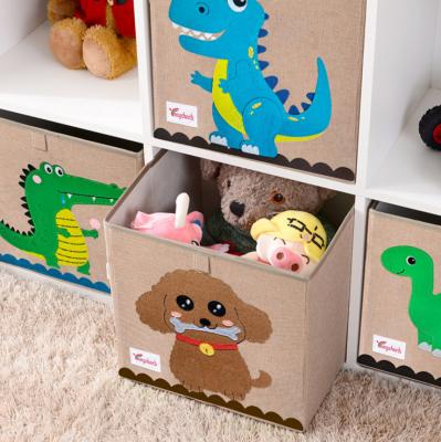 China Sustainable New Arrival Cute Foldable Storage Box Drawer Kids Play for sale