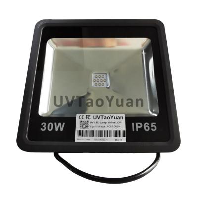 China LED 395nm UV Testing Portable Lamp LED Top UV Spotlight 30W for sale