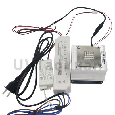 China 365nm 50W High Power UV Curing COB Led Array Module Curing Light For UV Glue Curing for sale