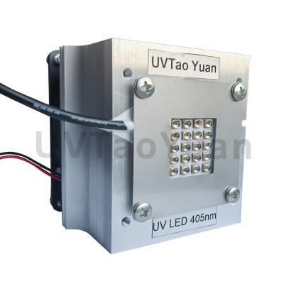 China UV Curing 365nm 385nm 395nm 405nm 50W UV Led Curing Lamp UV Module Led Light Source for sale