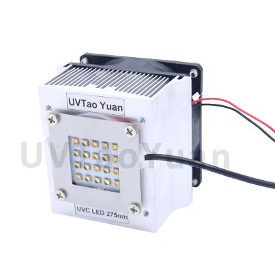 China INGAN LED High Power LED 400-500mW Deep Light 275nm 20 Chips UV-C UV-C Module for sale