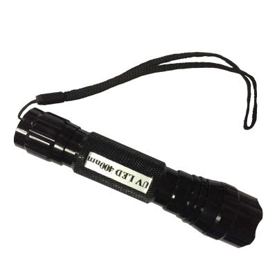 China 400nm 405nm 3W Top UV Torch Detection and Illumination 400nm 405nm 3W Ultraviolet LED Flashlight for sale