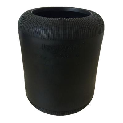 China High Reliability Rolling Lobe Air Spring , Black Color Contitech Air Spring for sale