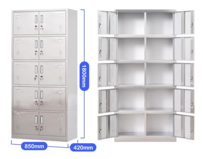 China Waterproof Lockable Steel Storage Cabinets , Metal Office Storage Cabinets for sale