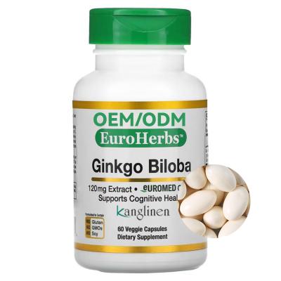 China Adult Health Support Private Label Ginkgo Biloba Extract Ginkgo Biloba Capsule for sale