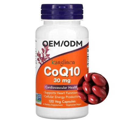 China Adult OEM Wholesale Price Coq10 Softgel Coenzyme Q10 Coenzyme Q10 Capsule for sale