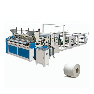 China factory hotel used small tissue paper making machine toilet paper making machine for sale for sale