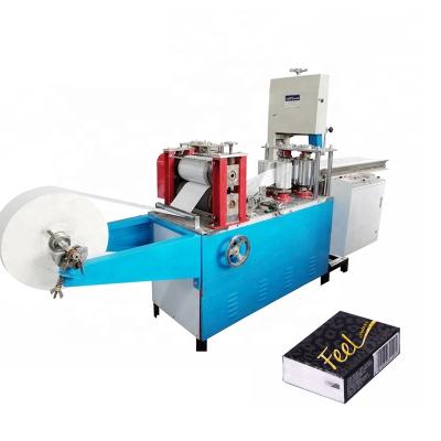 China Hotels hot sale color printing dinner napkin paper machine tissue paper napkin embossing machine for sale