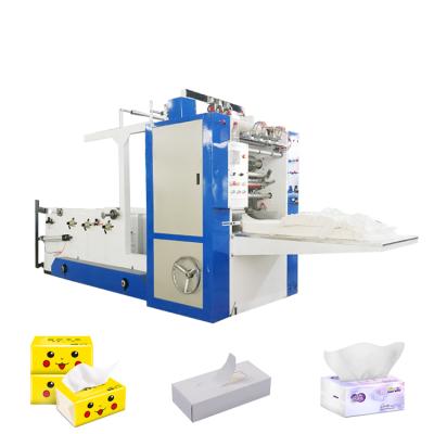 China Hotels Facial Tissue Paper Napkin Folding Machine Easy Operation Interfold Making Machine for sale