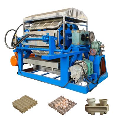 China Paper pulp molding machine poultry farm egg tray machine small egg tray machine price for sale