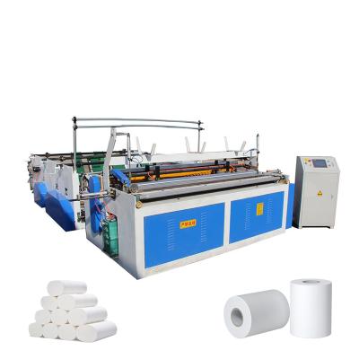 China Paper industry low price 1575 mm toilet paper machine toilet paper tissue paper roll machine toilet paper rewinding machine for sale