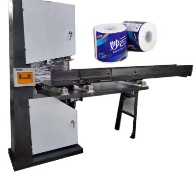 China Toilet Paper Roll Cutting Good Quality Toilet Paper High Speed ​​Strip Saw Cutter Jumbo Roll Automatic Paper Cutting Machine for sale