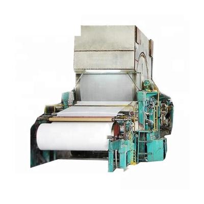 China Hotels Virgin Wood Pulp Toilet Paper Jumbo Roll And Waste Paper Roll Forming Machine Tissue Paper Machine for sale