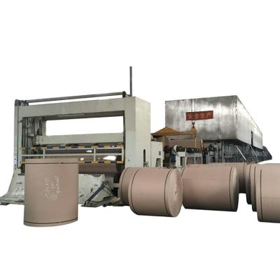 China Factory Papermaking Machinery Corrugated Medium Kraft Paper Test Coating Papermaking Machine for sale