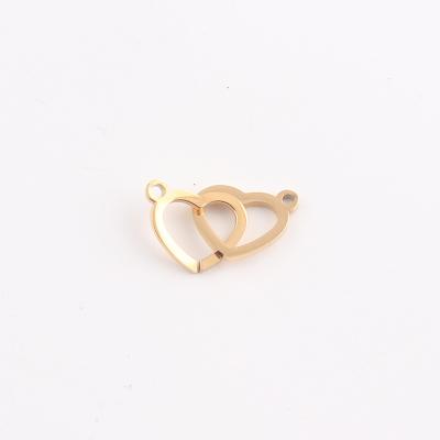 China CLASSIC 18k Gold Plated Stainless Steel Heart Shape Pendant For Necklace for sale