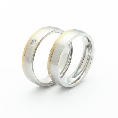 China New FASHIONABLE Design 18k Gold Plated Wedding Ring for sale