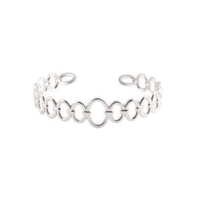 China CLASSIC Dark Luxury Chain Link Design Stainless Steel Women Bracelet Bangle for sale