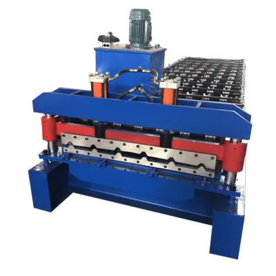 China Building Material Shops Aluminum Metal Roofing Sheet Making Machine for sale