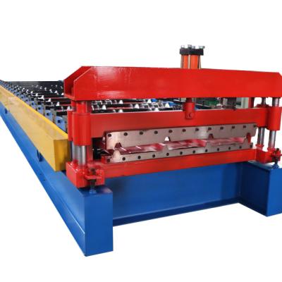 China Building Material Stores Roof And Wall Panel Cold Roll Forming Machine for sale