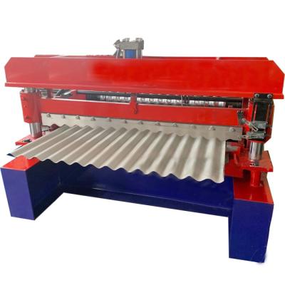 China Building Material Stores Building Material Building Use Corrugated Metal Roof Roll Forming Machine for sale