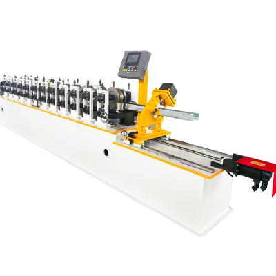 China Building Material Stores C U Metal Stud And Track Roll Forming Machine for sale