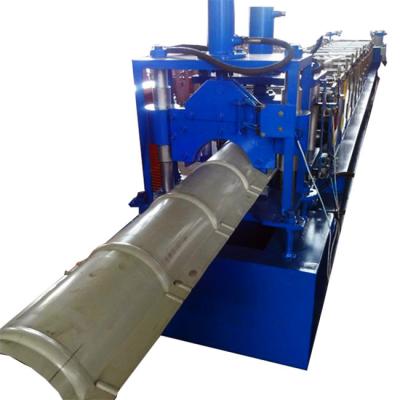 China Building Material Stores China Steel Ridge Capped Panel Roll Forming Machine for sale