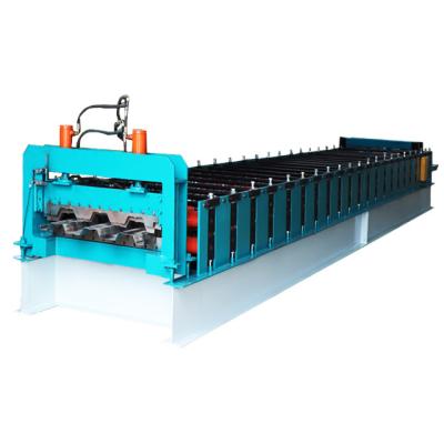 China Building Material Shops Galvanized Floor Deck Cold Roll Forming Machine for sale