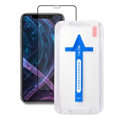 China Screen Protector Install Tool Kit Screen Protector Install Luminous Kit Tempered Glass Screen Protector Quick Stick Installation Tool Artifact for iphone 13promax 12pro max for sale