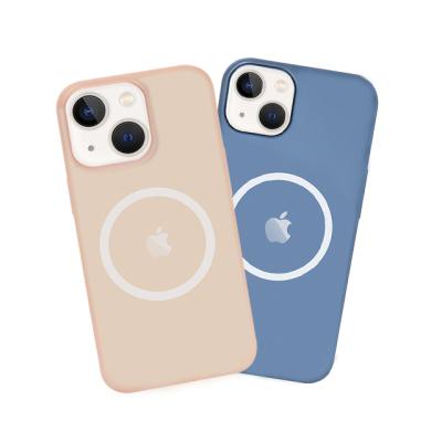 China Frosted Magnetic Case For iPhone 13 Magnet Case P Phone Case For iPhone 13 Max /13 Pro Mini Pro /13 for sale