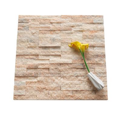 China Hot sales natural marble modern simple decorative culture stone crystal marble wall slate for sale