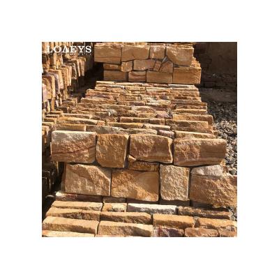 China Factory Price Multicolored Sandstone Side Stick Culture Stone Veneer Wall Cultural Stone for sale