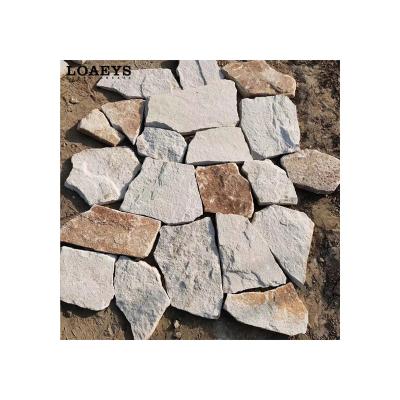 China Promotional Specials Traditional Yellow Exterior Decorative Wall Stone for sale