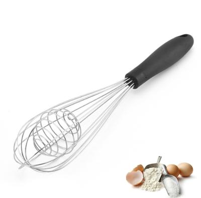 China Hot Sale Viable 12 Inch Stainless Steel Manual Egg Beater Kitchen Manual Egg Beater Kitchen Tools for sale