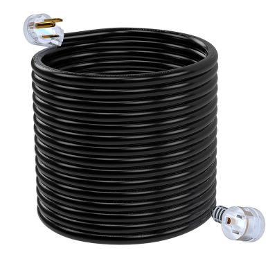 China Welder 50AMP Extension Cord, Industrial Equipment H10348 250V 40FT Heavy Duty 8 Gauge NEMA 6-50 Welding Machine Industrial Cord With Lighted End for sale