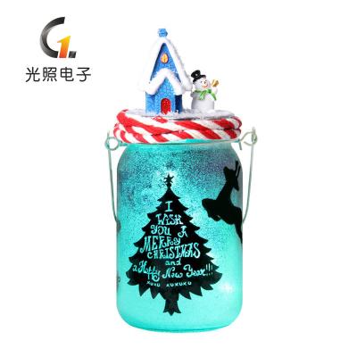 China Lovely post-modern children's safe and holiday non-toxic waterproof bottle led handmade light lamp Diy fairy lights for sale