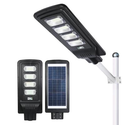 China ROAD lumen price IP65 high waterproof integrated all in one solar street lights all watt 20W 40W 60W 90W deck solar garden lights for sale