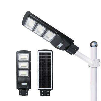 China ROAD 60w outdoor 80w integrated all in one remote IP65 motion sensor led solar street light with lithium battery pole for sale