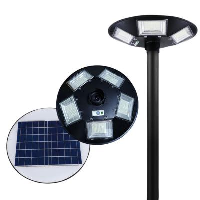 China UFO Solar Garden Street Light UFO UFO All In One Integrated Solar UFO 1000w Led Street Garden Lights ABS Plastic Housing All In One Solar Garden Street Light for sale