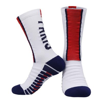 China Wholesale Colorful Breathable Soccer Socks Sweat-absorbent Breathable Anti-skid Football Socks for sale