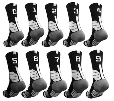 China Wholesale Breathable High Quality Custom Elite Cotton Socks Basketball Digital Sports Socks for sale