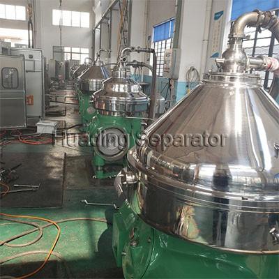 China Yeast Centrifugal Separator Biodiesel Disc Type Centrifuge for sale