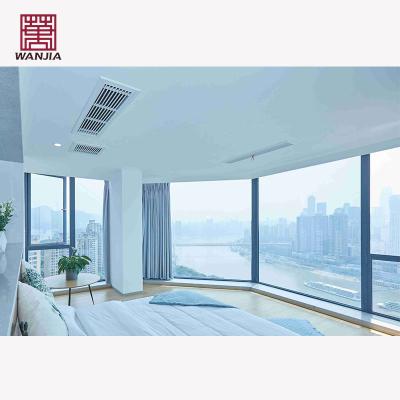 China Folding Screen Wanjia Pictures Aluminium Alloy Windows Customized OEM ODM Residentioal Fixed French Picture Windows for sale