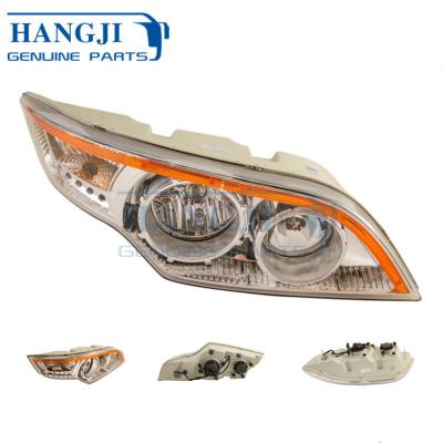 China Aluminum & 4101-00033 ZK6900DG Original Plastic Bus Side Light Headlights Bus Yutong Head Lamp Light for sale